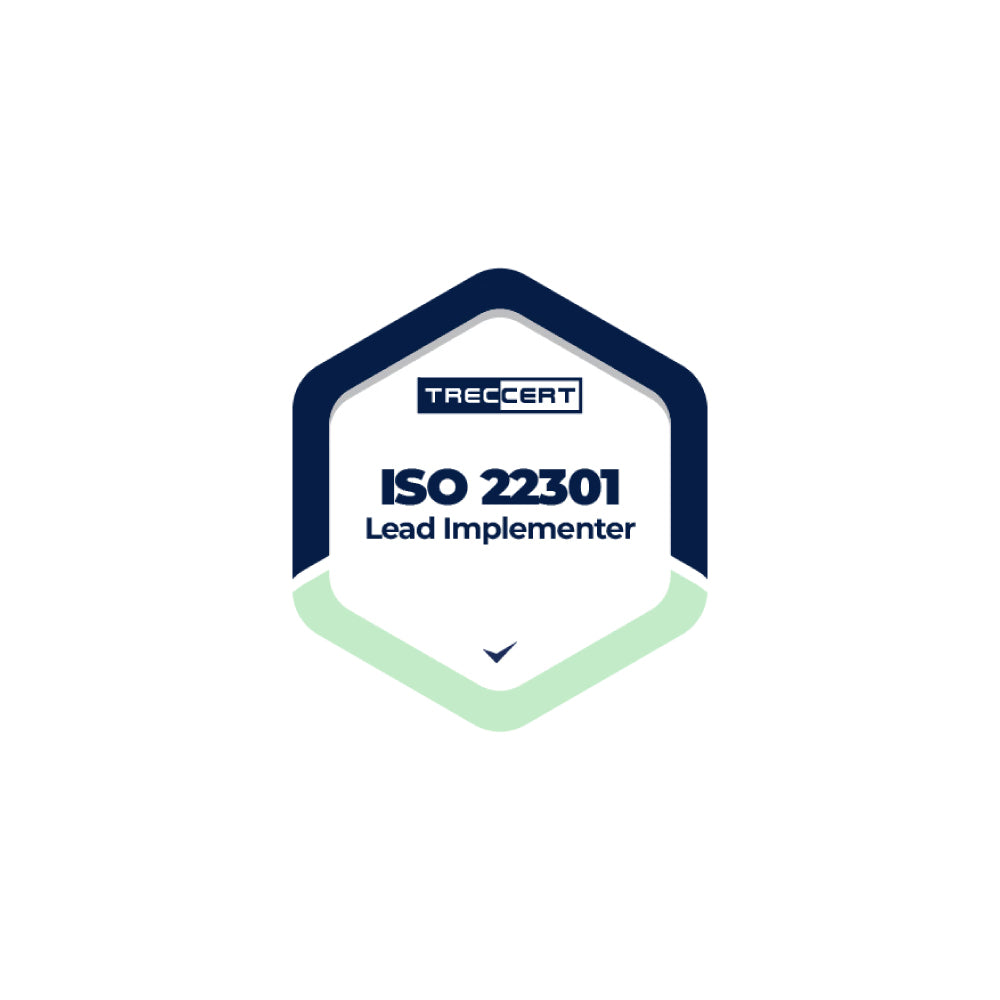 TRECCERT® ISO 22301 Lead Implementer Exam Voucher