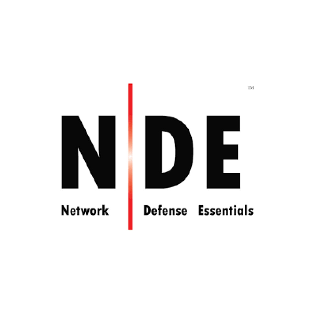 Network Defense Essentials (NDE) courseware, video, RPS exam, lab